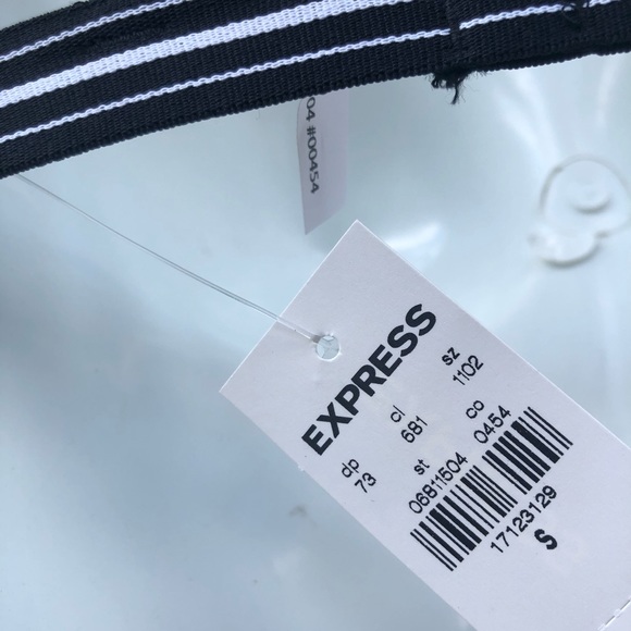 Express Bikini Black Top - Picture 3 of 6